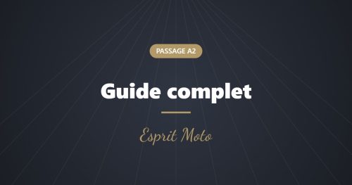 Passer en A2 : le guide complet pour motards 125