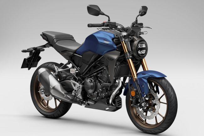 HONDA CB300R 2022 bleu